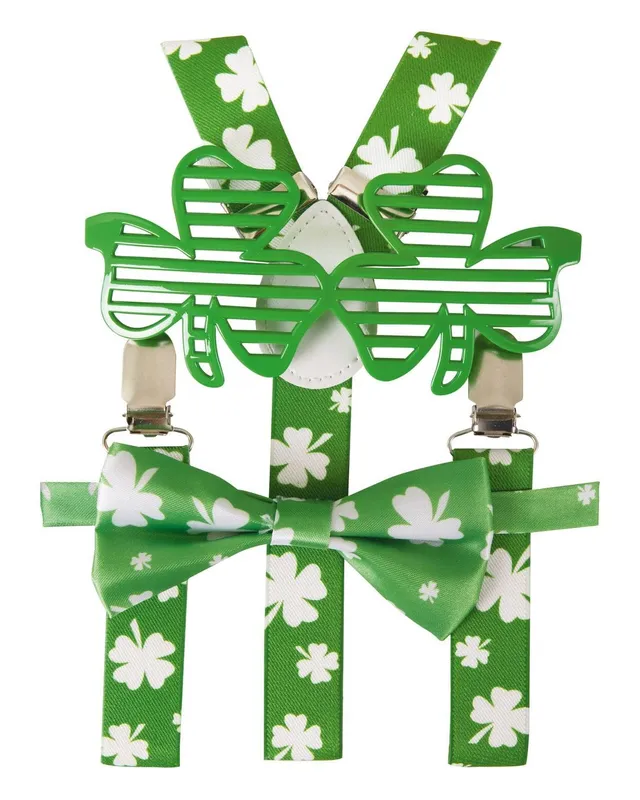 p-tit-clown-re66636-saint-patrick-s-day-set-hosentr-ger-fliege-brille image 1