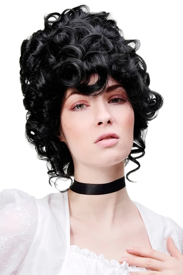 wig-me-up-gfw1675-1b-rokoko-barock-per-cke-schwarz-turmhoch-damen image 1
