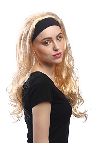 wig-me-up-86380-za02-damenper-cke-lang-gewellt-goldblond-mit-stirnband-60-cm-80e image 8
