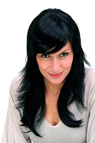 wig-me-up-9265-1b-lange-per-cke-schwarz-mit-gestuftem-haar-und-pony image 4