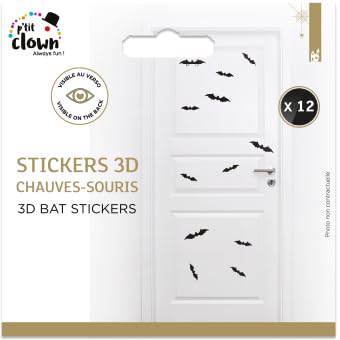 p-tit-clown-3d-fledermaus-sticker-12-st-ck image 5