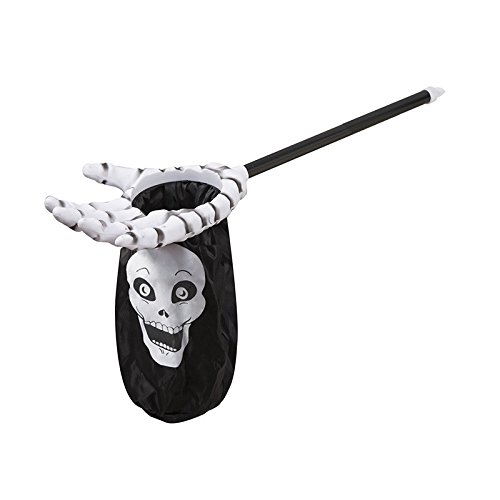 ptit-clown-skeletthandtasche-53-cm-schwarz image 1