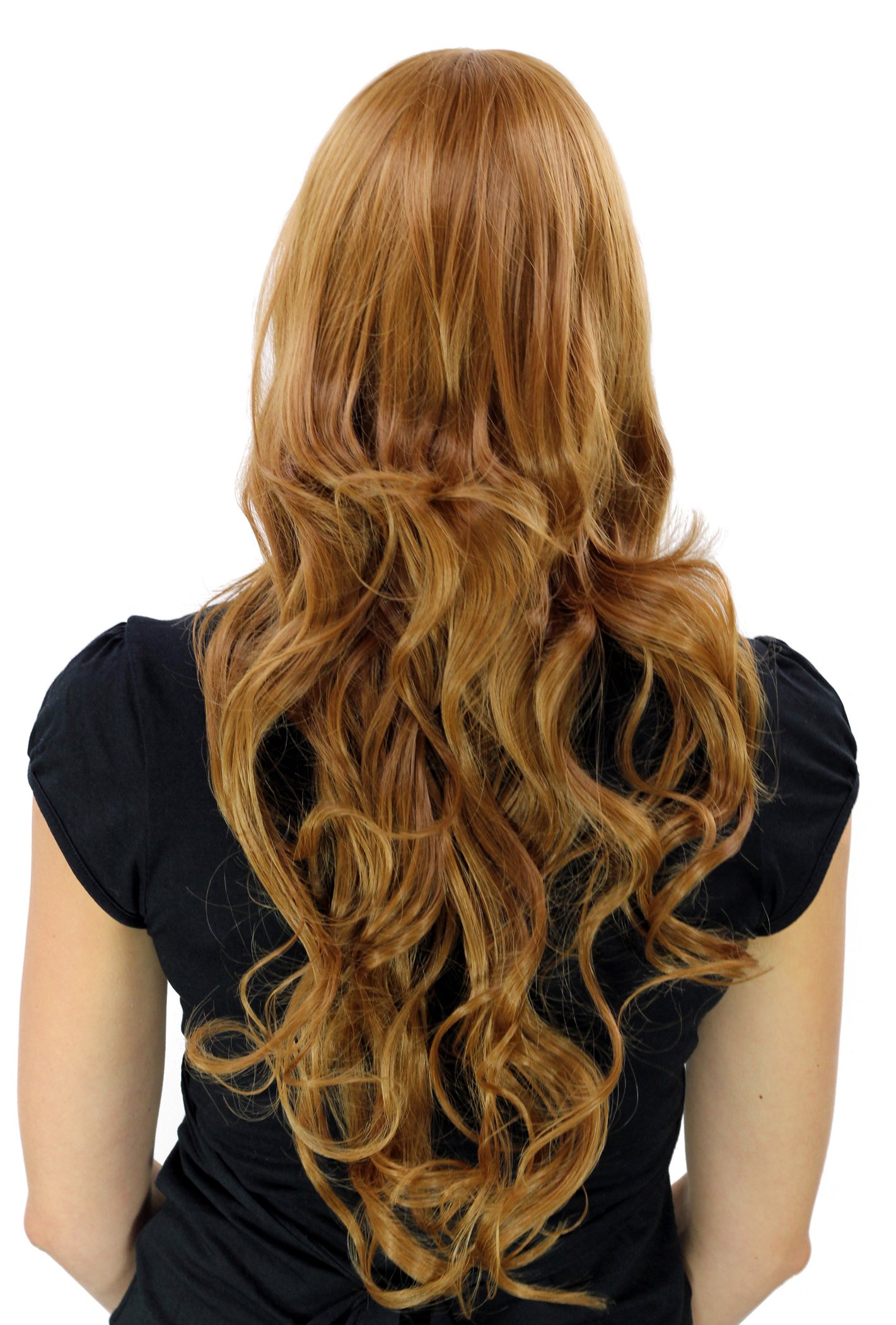 wig-me-up-yzf-4048-27-langhaarper-cke-damen-r-tliches-dunkelblond-gewellt-mit-po image 3