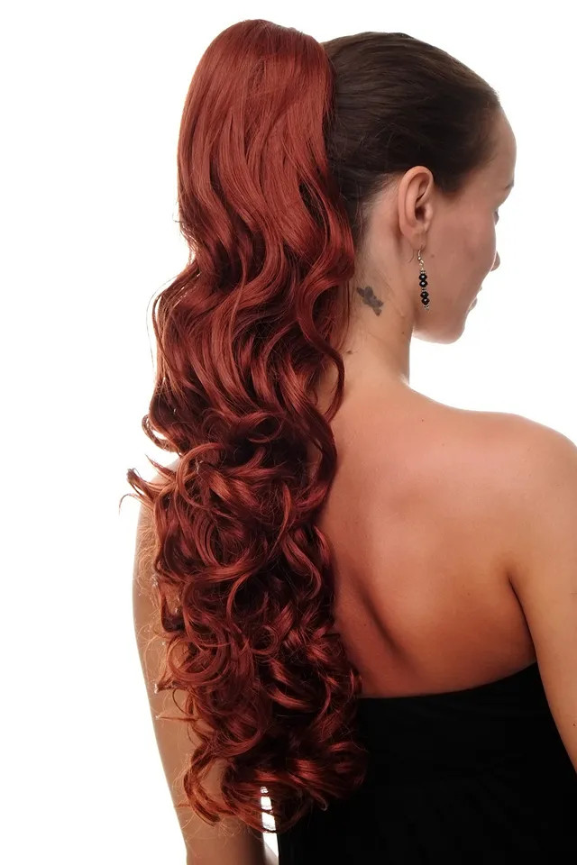wig-me-up-n310-131-pferdeschwanz-haarteil-lockig-rotbraun-60-cm image 1