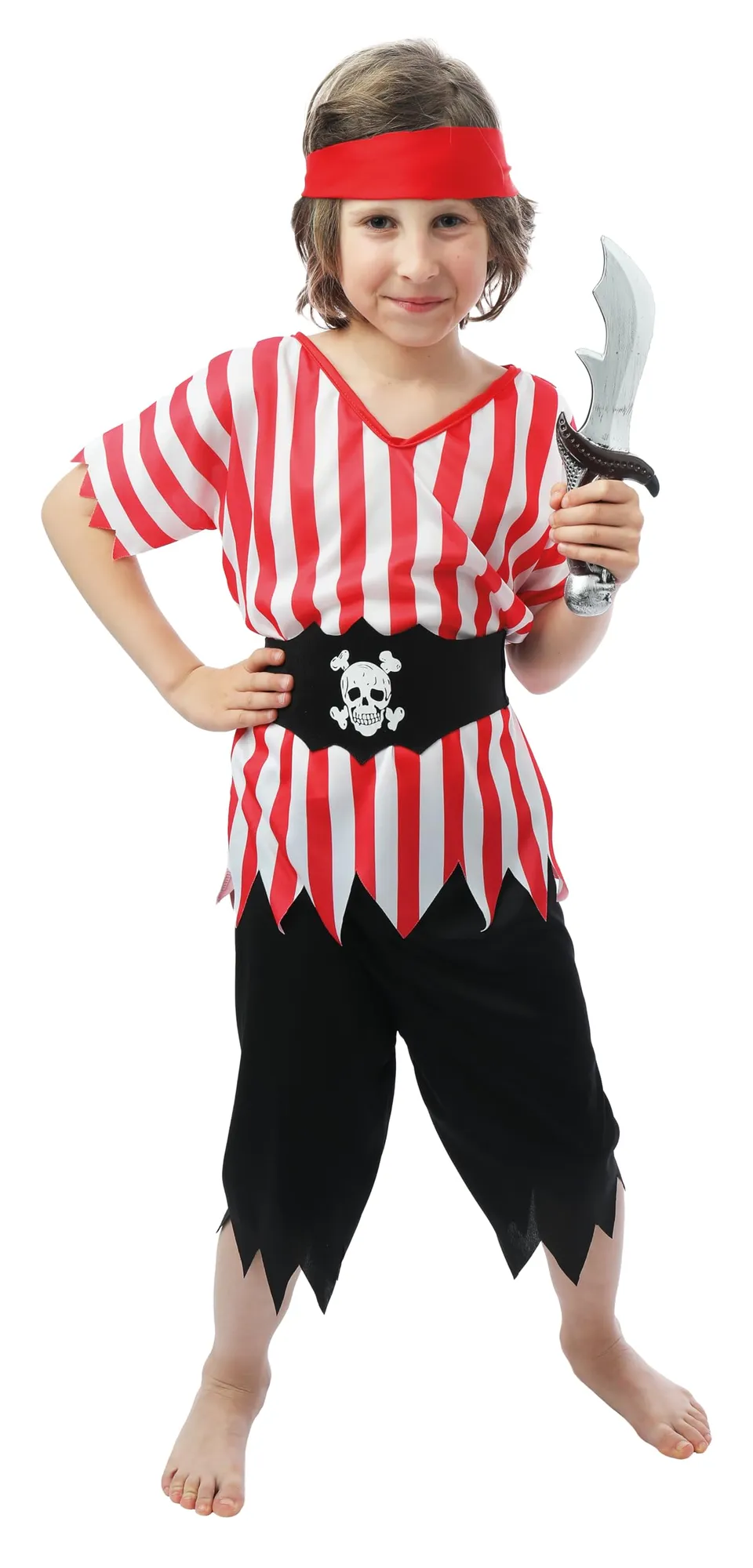 p-tit-clown-piratenkost-m-f-r-jungen-kinder-karneval image 1