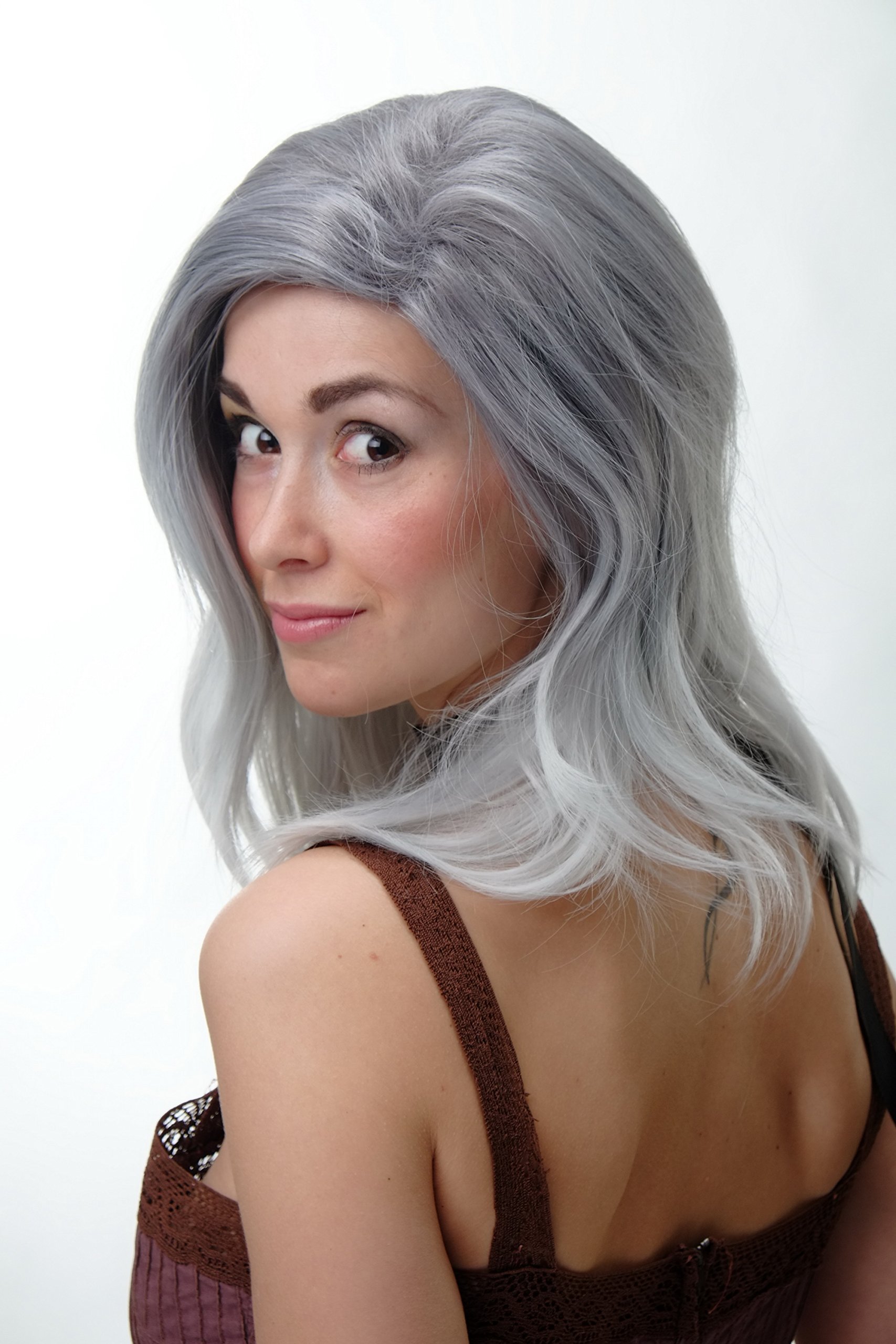 wig-me-up-sa083-333-damenper-cke-grau-blau-mix-wild-gescheitelt-45-cm image 5