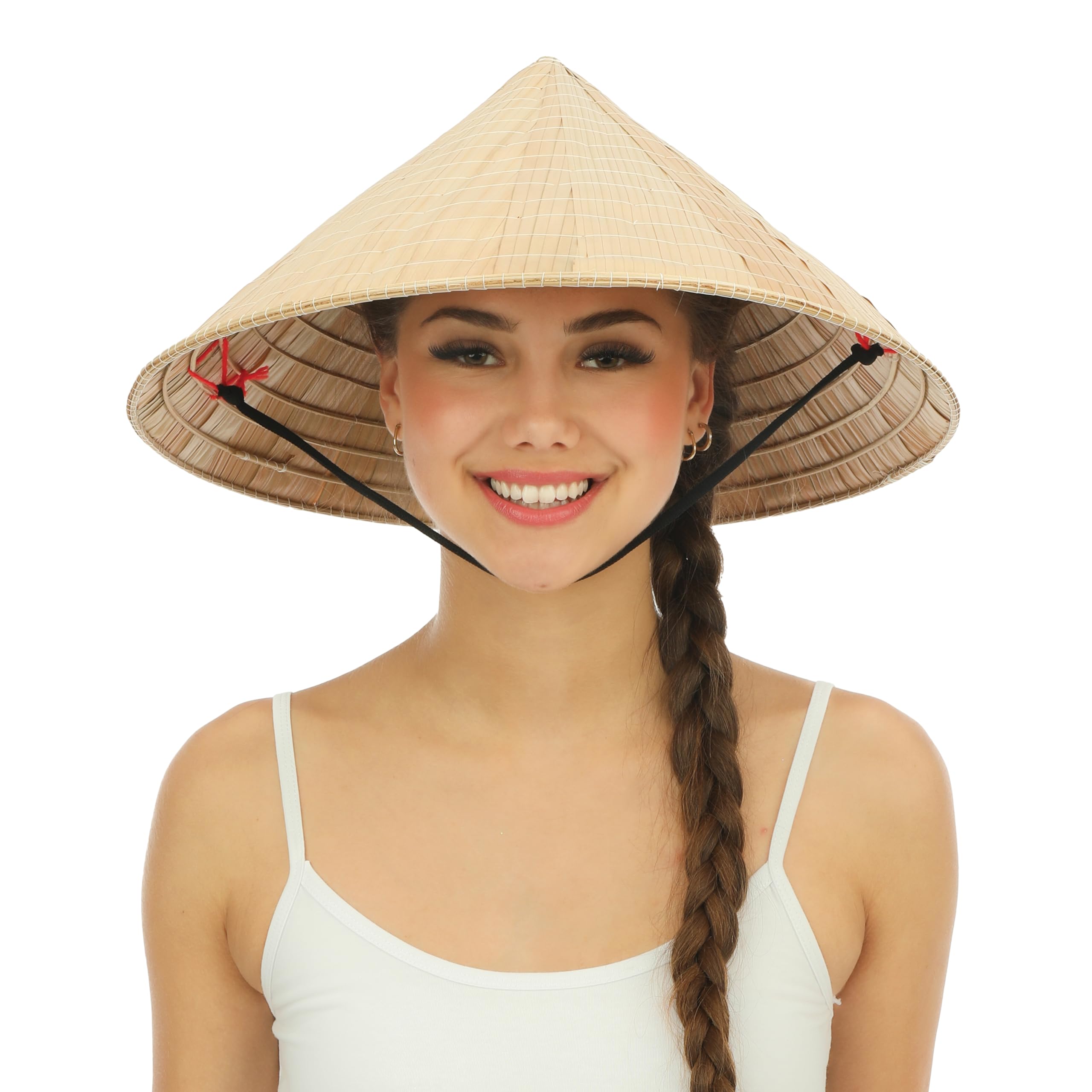 ptit-clown-vietnamesischer-strohhut-beige-chinesischer-hut-erwachsene image 2