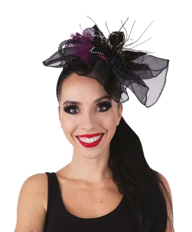 ptit-clown-22981-haarreif-halloween-schwarz-violett-grusel-accessoire image 1