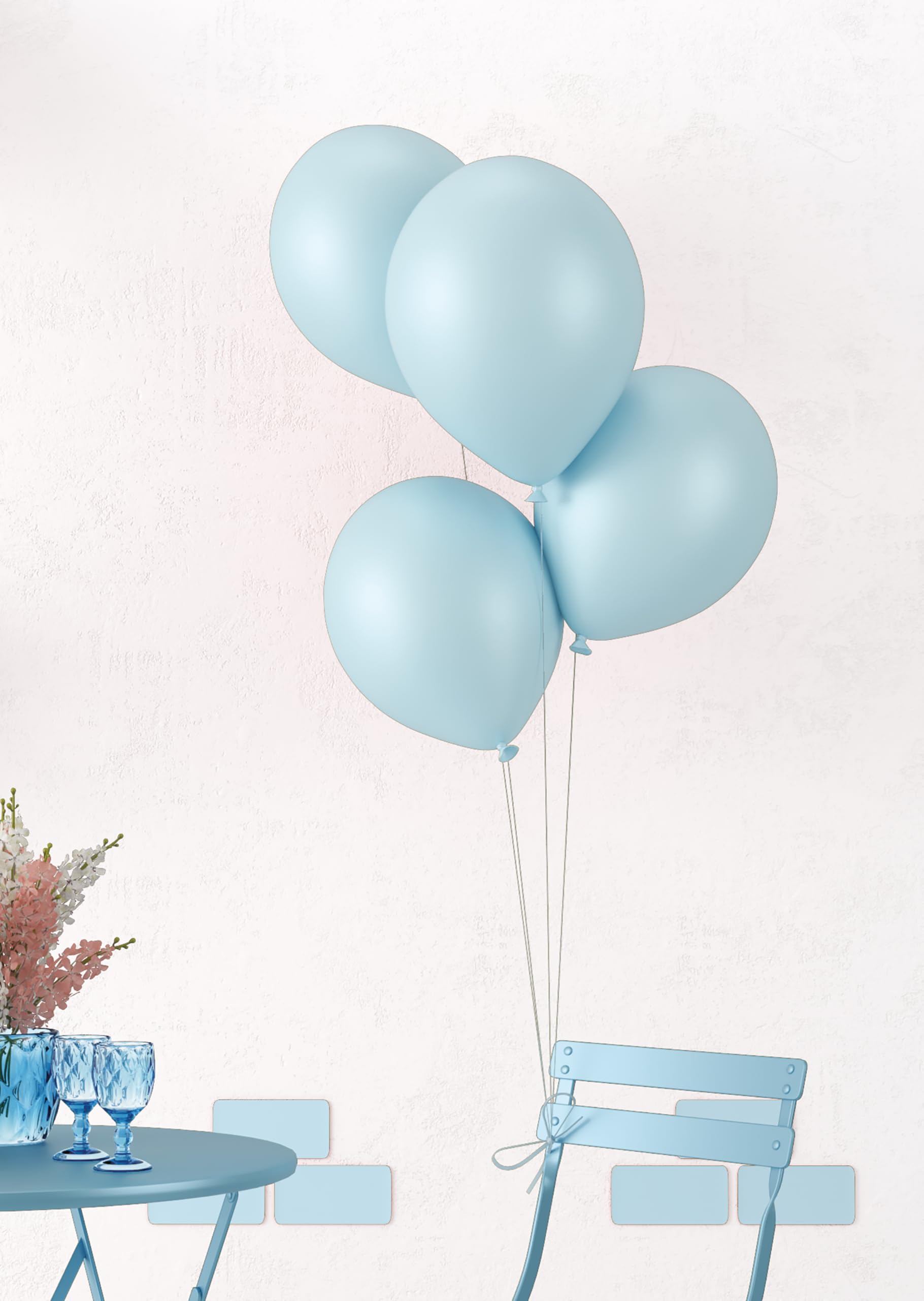 ptit-clown-eco-luftballons-pastell-himmelblau-30-cm-10-st-ck image 2