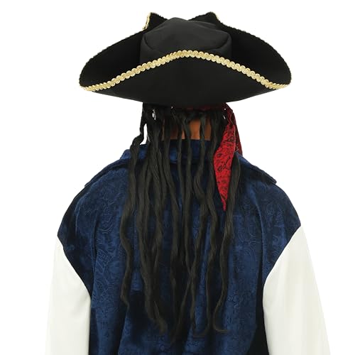 p-tit-clown-34750-piraten-per-cke-dreadlocks-mit-tuch-mehrfarbig image 8
