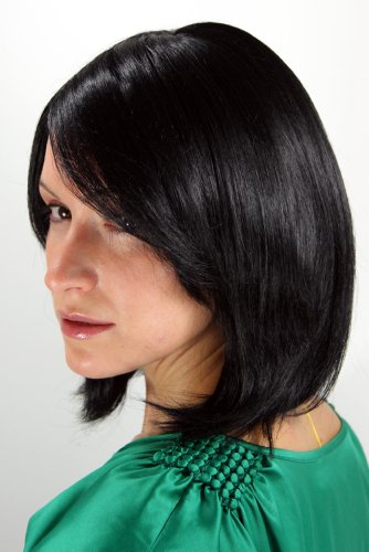 wig-me-up-1215-1-bob-per-cke-schwarz-glatt-scheitel-30cm image 7