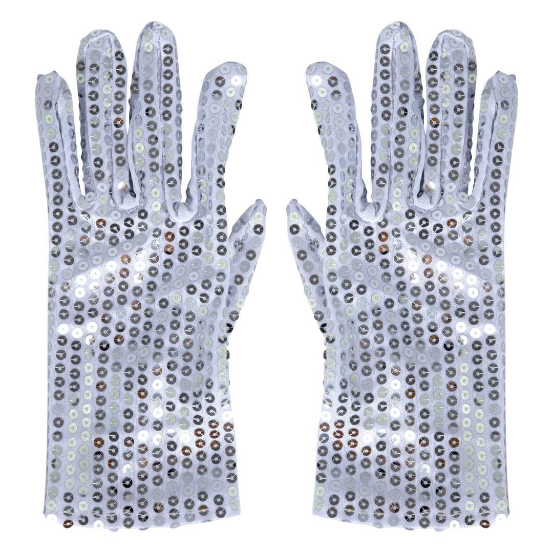 ptit-clown-23911-pailletten-handschuhe-silber image 2