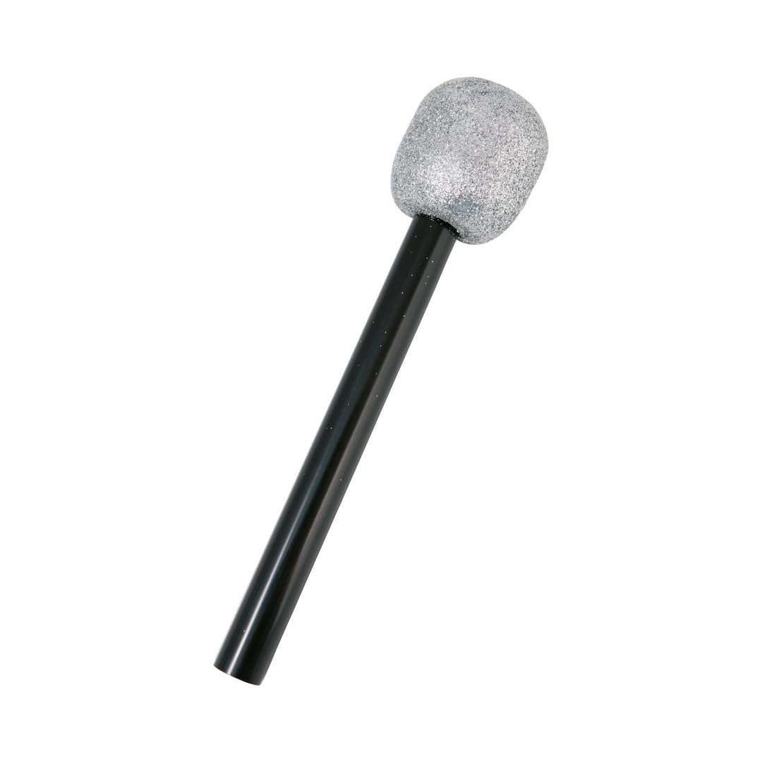 p-tit-clown-pop-star-mikrofon-schwarz-silber-kost-m-mikro image 1