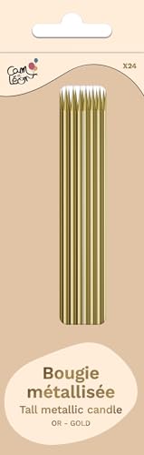 p-tit-clown-re22719-tortendeko-set-24-gro-e-kerzen-gold-15-3-cm image 7
