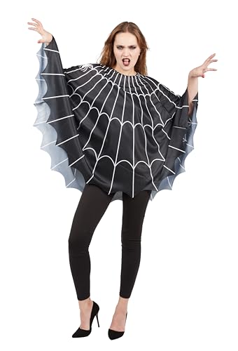 p-tit-clown-spinnennetz-poncho-kost-m-f-r-damen-halloween image 8