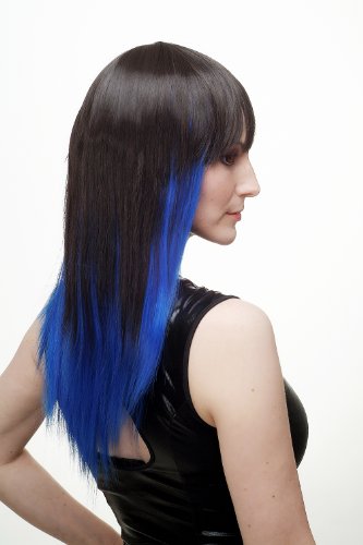 wig-me-up-sa076-damenper-cke-cleopatra-schwarz-mit-blau-sexy-lang image 7