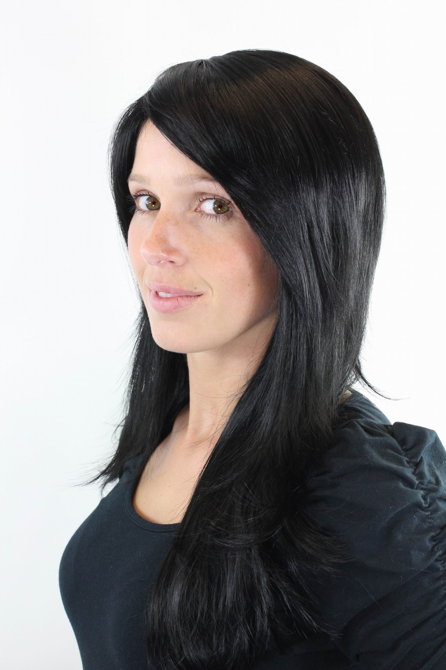 wig-me-up-gfw645-1-damen-langhaar-per-cke-schwarz-mit-seitenscheitel-55-cm image 2