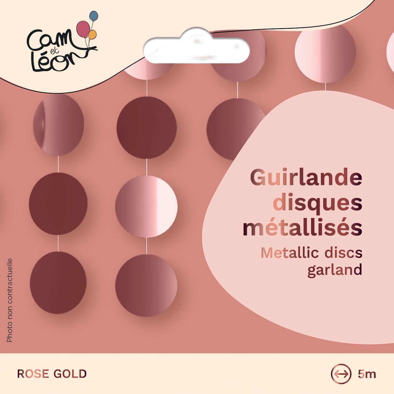 p-tit-clown-re22625-girlande-mini-scheiben-rosa-gold-5-m image 3