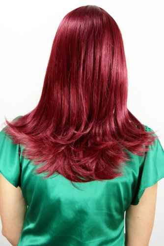 wig-me-up-3218-39-damen-per-cke-aubergine-rot-50-cm-mit-seitenscheitel image 8