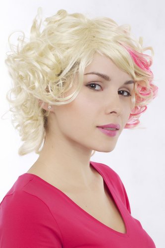 wig-me-up-gfw961-613tf2315-per-cke-kurz-lockig-lichtblond-mit-pink-30-cm image 7