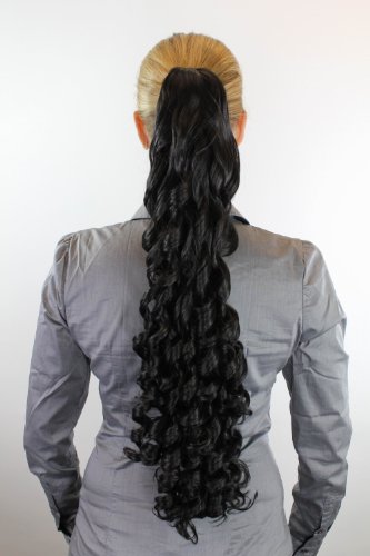 wig-me-up-jl-3111-3-haarteil-zopf-dunkelbraun-spirallocken-ca-65-cm image 3