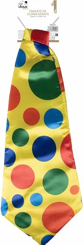 ptit-clown-14525-riesen-clown-krawatte-50x20-cm-mehrfarbig image 8