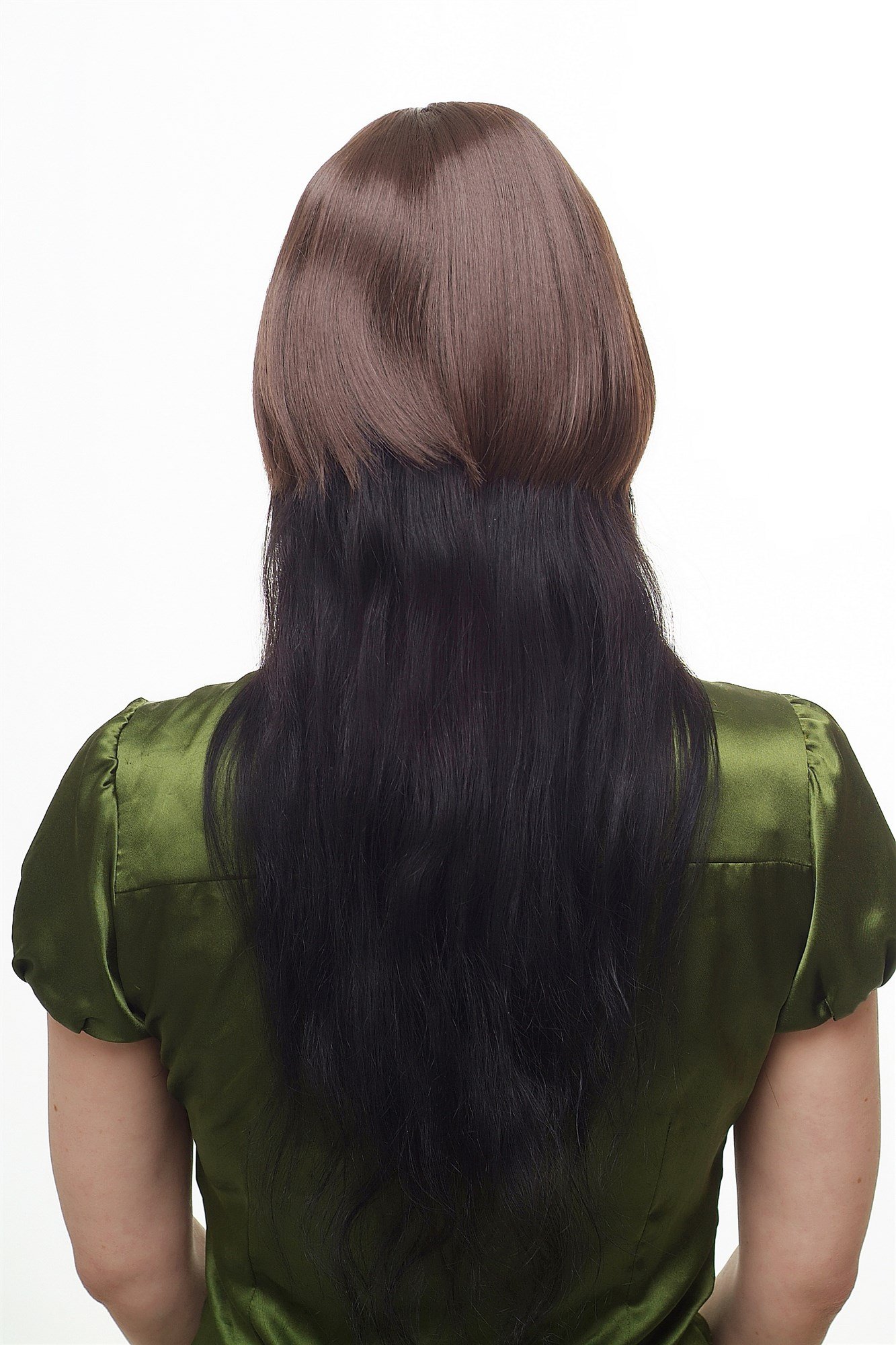 wig-me-up-h9304-6-clip-in-topaufsatz-glatt-bob-braun-20-cm image 4
