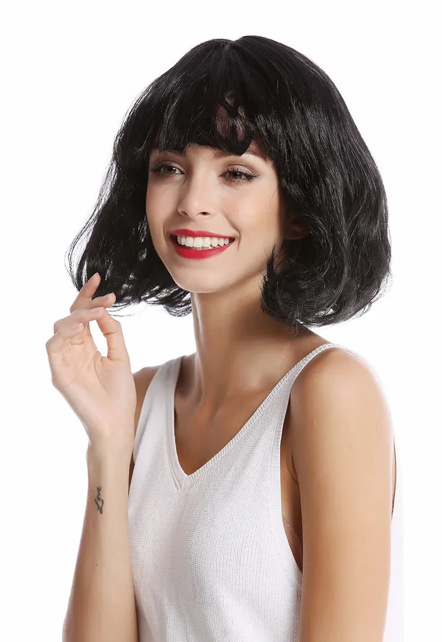 wig-me-up-90793-za103-damenper-cke-longbob-bob-kurz-schwarz-mit-pony image 1