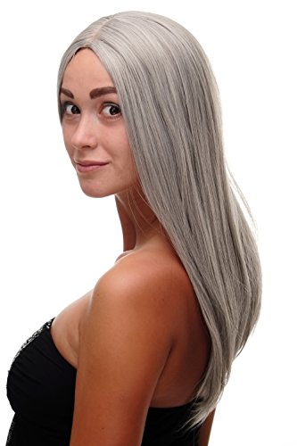 wig-me-up-damenper-cke-sa-151-51-grau-silber-lang-glatt-60-cm image 8