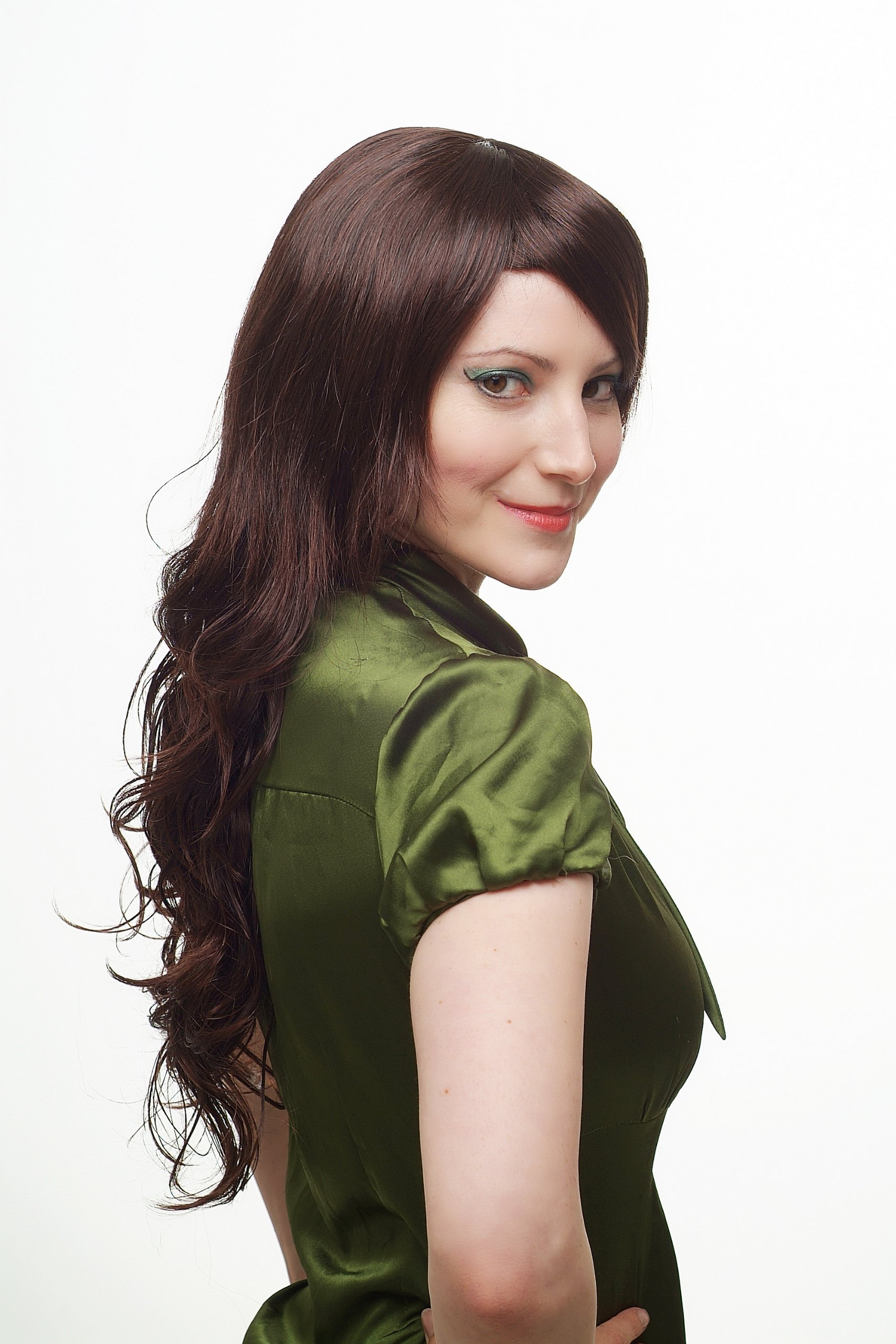 wig-me-up-h9376-2t33-damen-langhaarper-cke-gestuft-wellig-braun-mahagoni-60-cm image 5