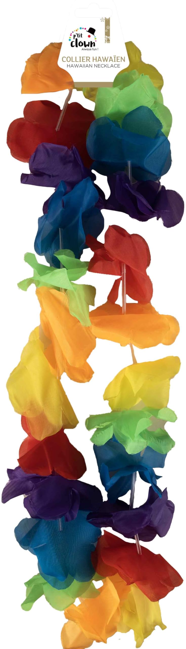 ptit-clown-hawaiianische-blumenhalskette-mehrfarbig-kost-m-accessoire image 3