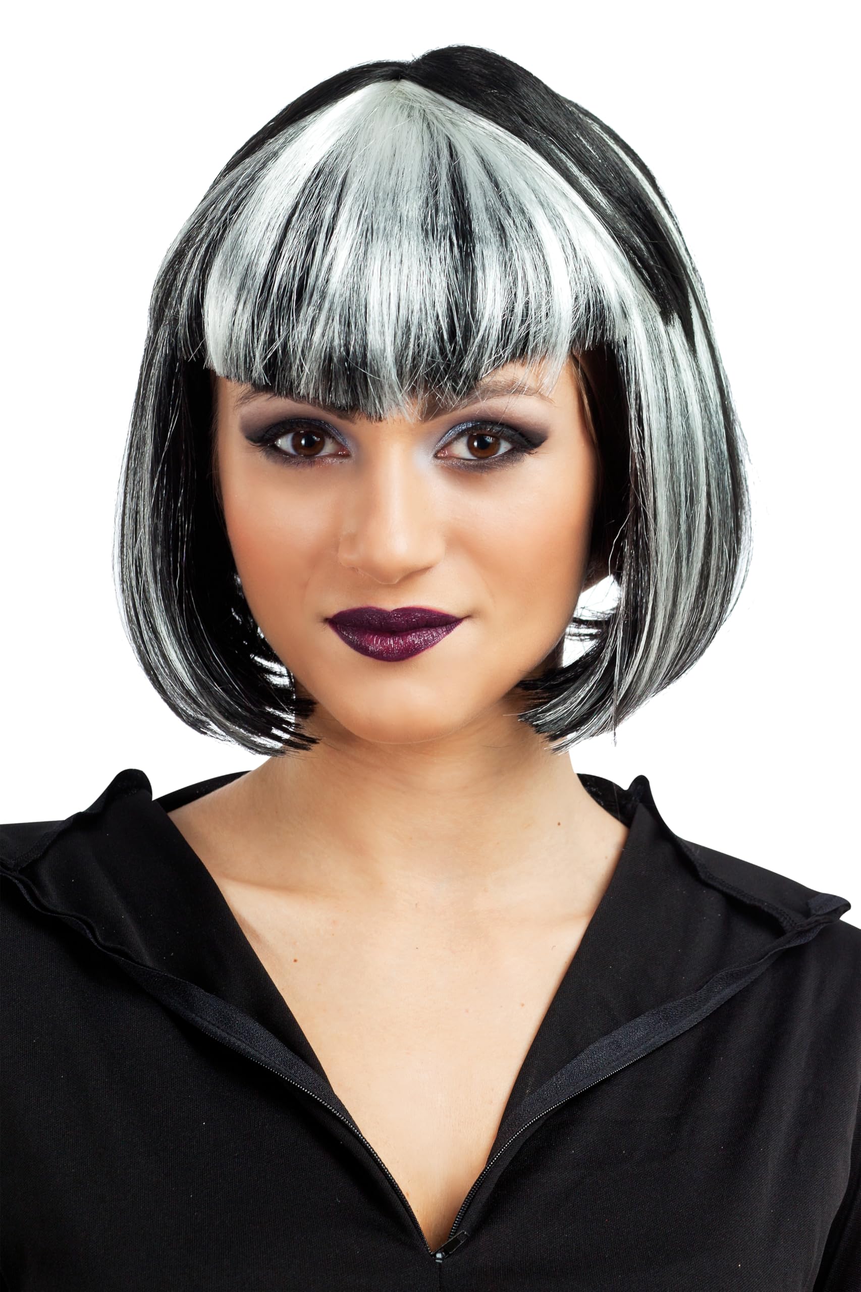 ptit-clown-vampir-per-cke-damen-karneval-haar-accessoire image 1