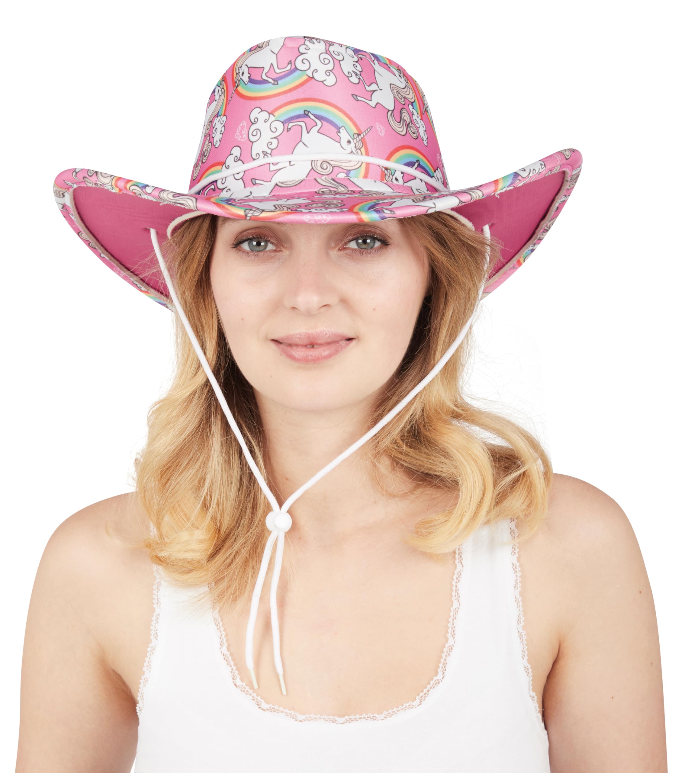 ptit-clown-cowgirl-hut-einh-rner-erwachsene image 2