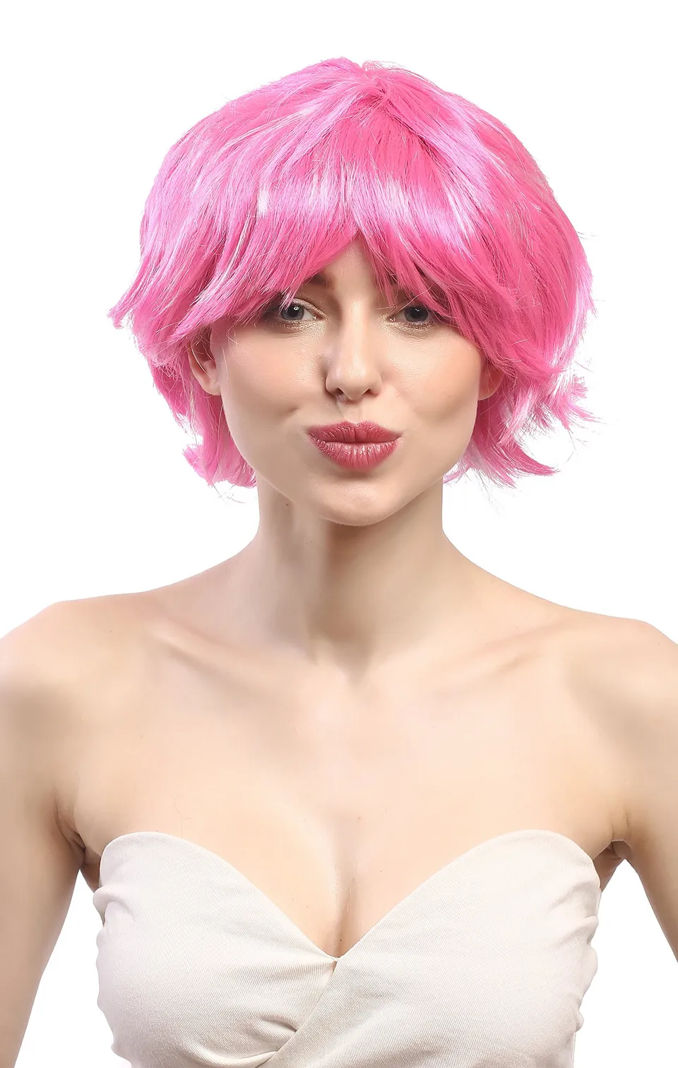 wig-me-up-90862-zac5b-za28-kurzhaarper-cke-wellig-pink-hellrosa-25-cm image 1