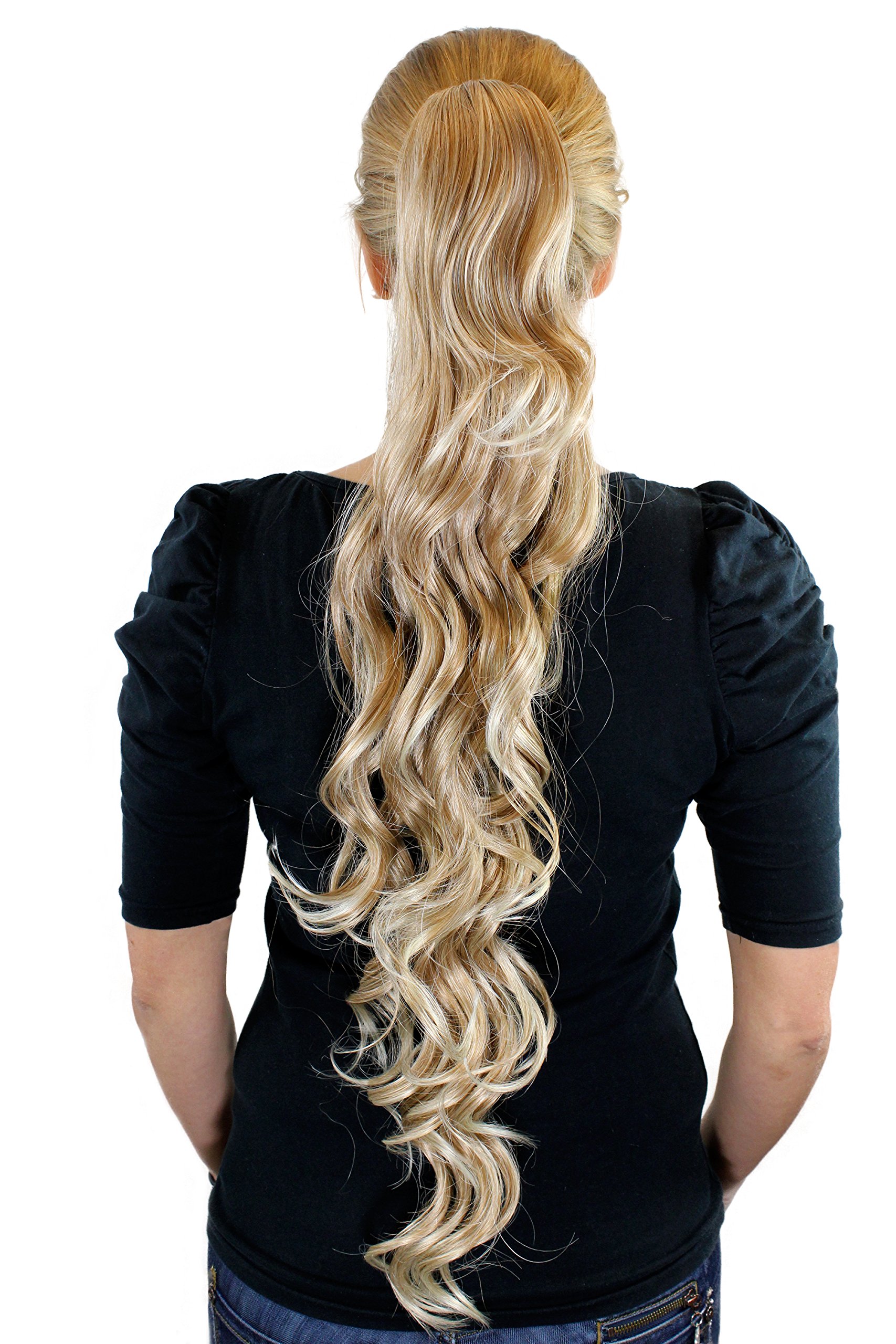 wig-me-up-jl-4017-8-haarteil-zopf-braun-75-cm-gewellt-butterfly-clip image 3