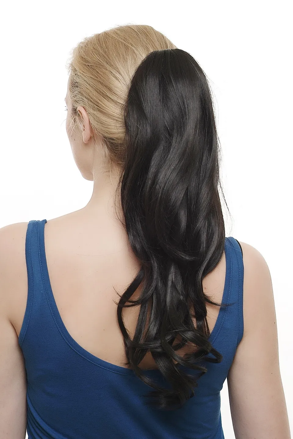 wig-me-up-sa07-2-pferdeschwanz-haarteil-45-cm-schwarz-schwarzbraun-volumin-s-gew image 1