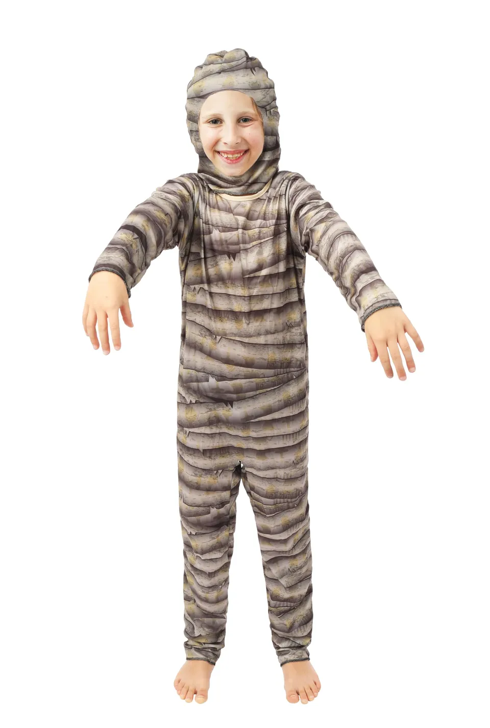 p-tit-clown-mumienkost-m-kinder-mit-kapuze-overall image 1