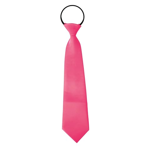 p-tit-clown-krawatte-neonrosa-mit-gummizug-erwachsene-unisex-karneval image 7