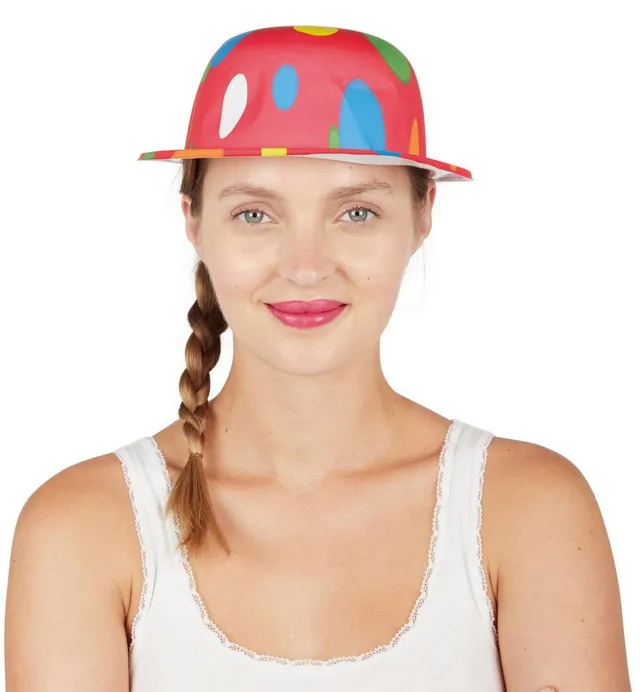 p-tit-clown-melonenhut-rot-schwer-f-r-erwachsene image 1