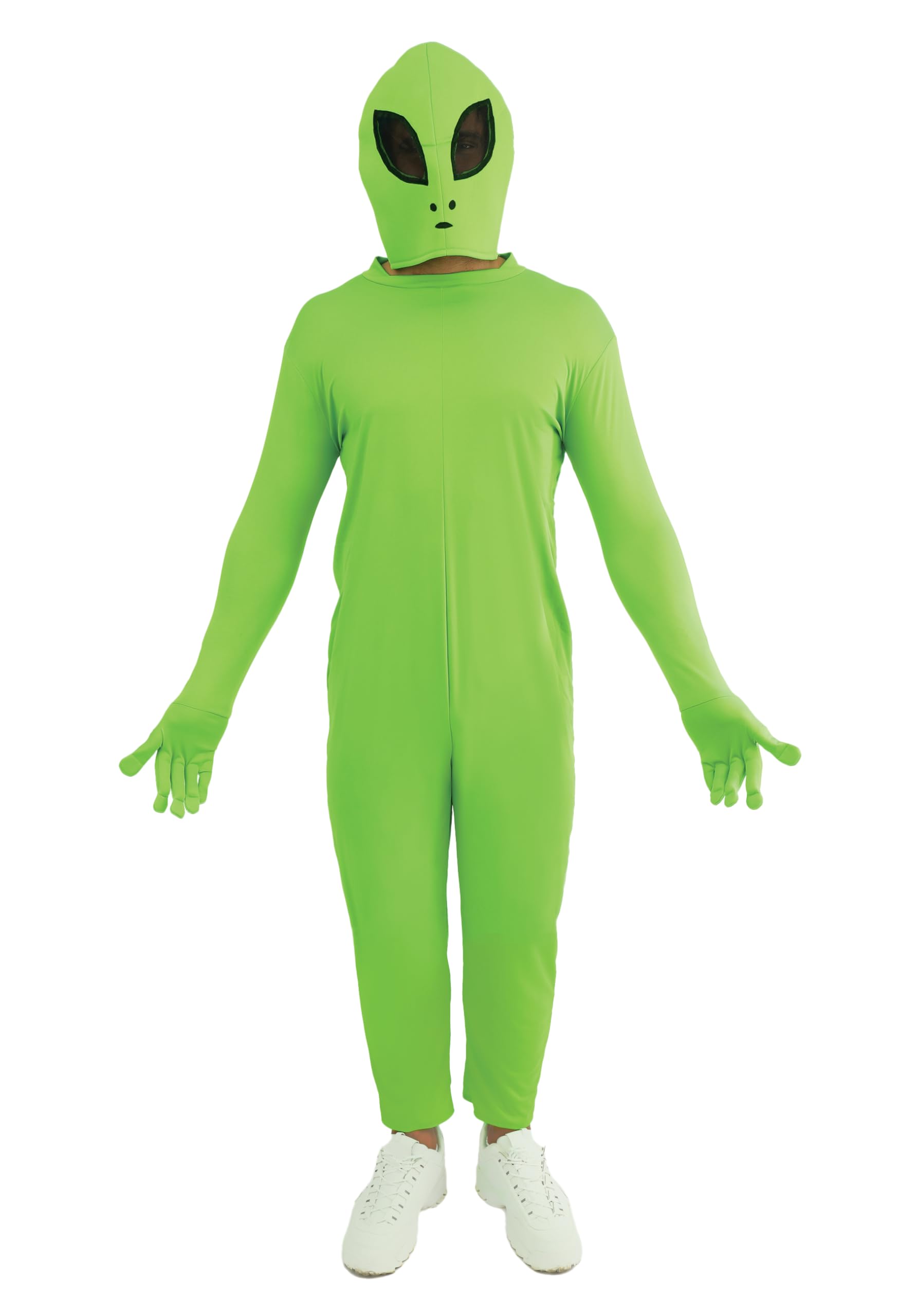 p-tit-clown-alien-kost-m-gr-n-erwachsene-karneval image 1