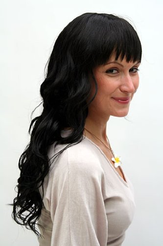 wig-me-up-6313-1b-per-cke-lang-gelockt-samtschwarz-mit-pony-ca-55-cm image 5