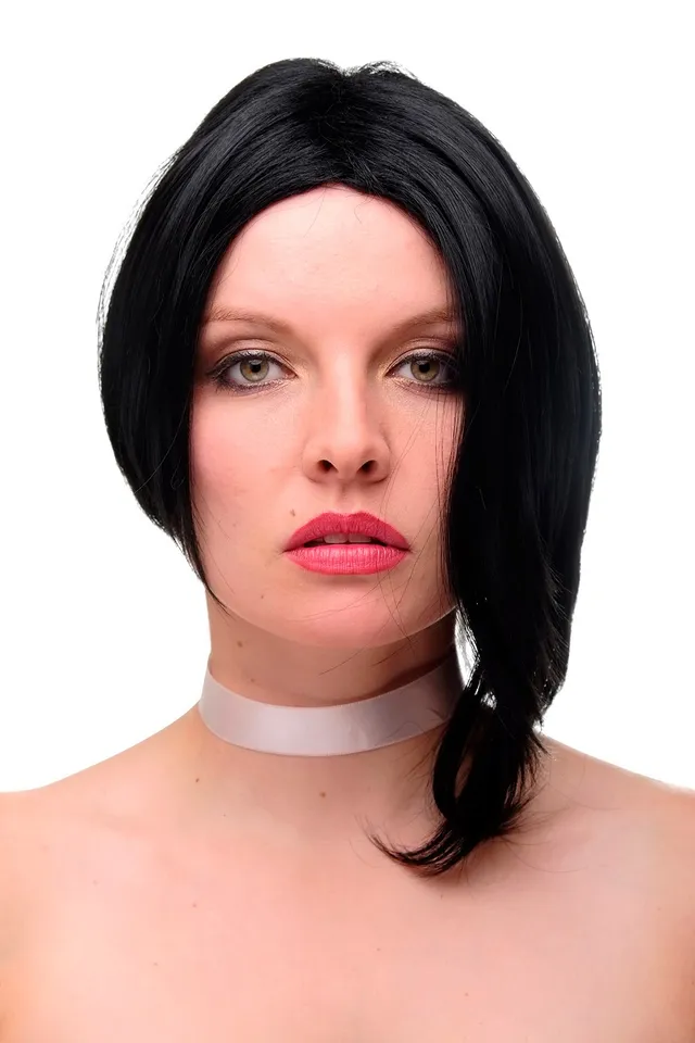 wig-me-up-gf-w2202-1-damenper-cke-kurz-bob-asymmetrisch-schwarz-35-cm image 1
