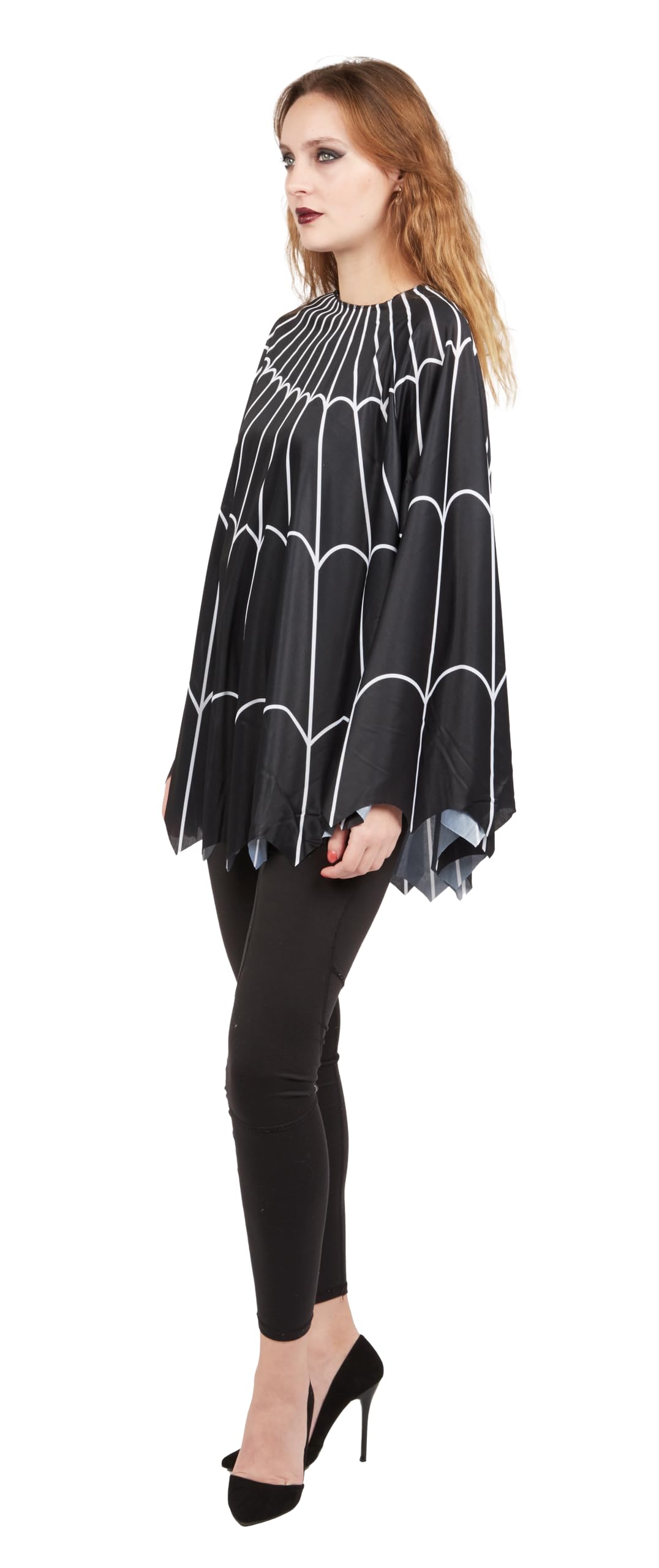 p-tit-clown-spinnennetz-poncho-kost-m-f-r-damen-halloween image 2