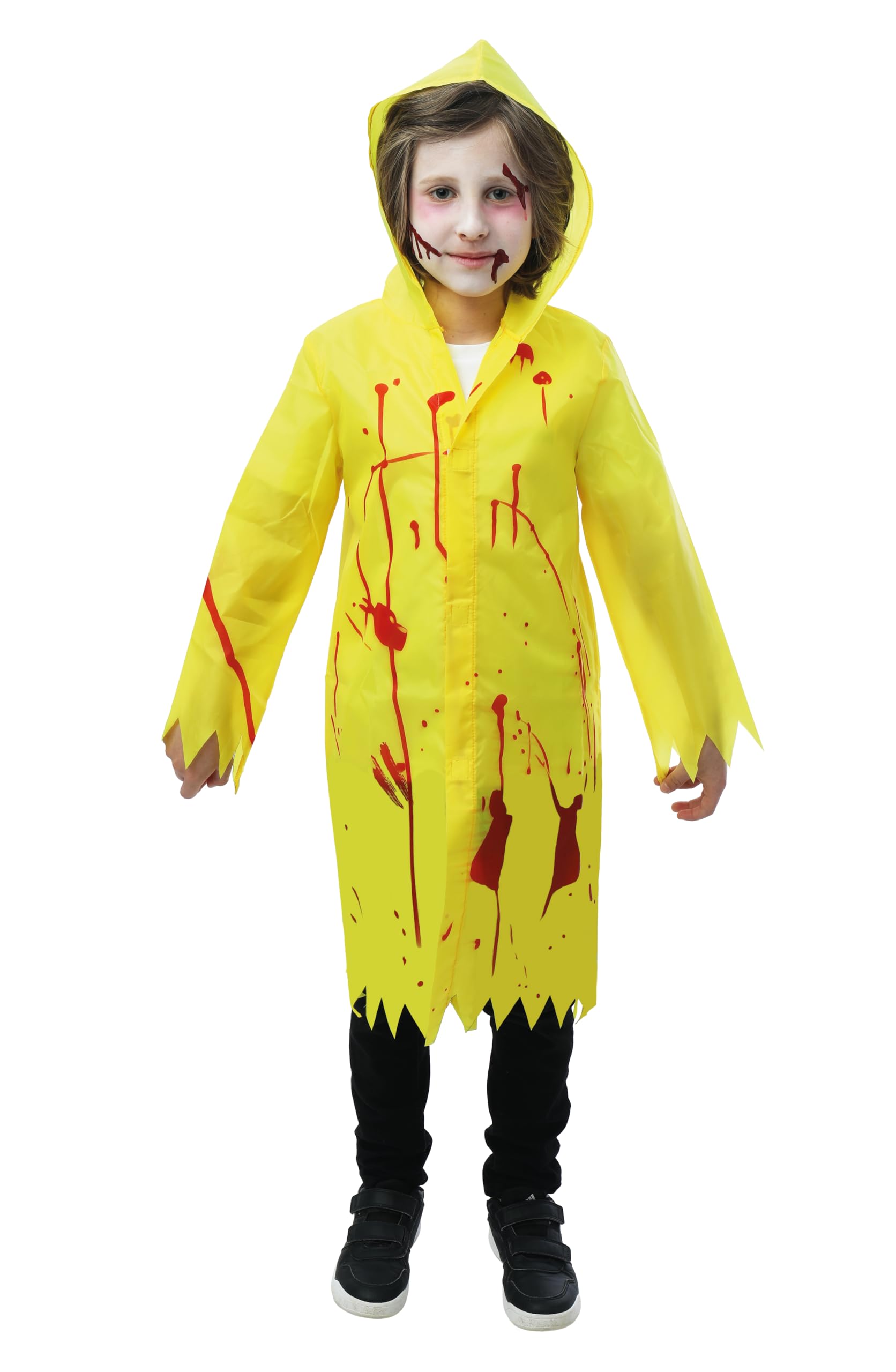 p-tit-clown-biologisches-gefahrenkost-m-kinder-tunika-mit-kapuze image 1