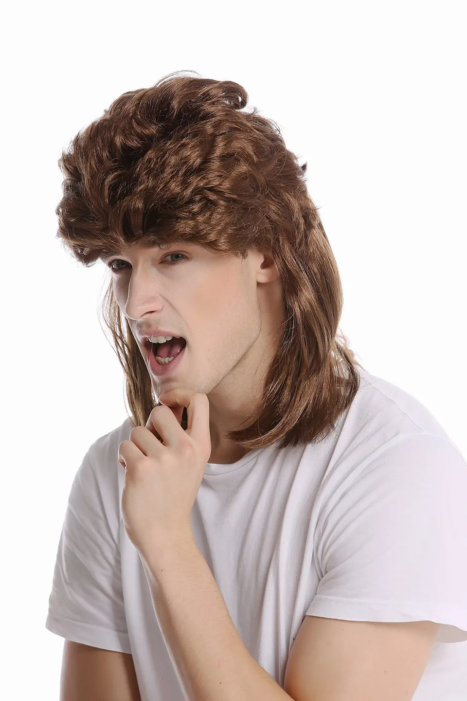 wig-me-up-g-2-za6-vokuhila-per-cke-braun-80er-45-cm image 1