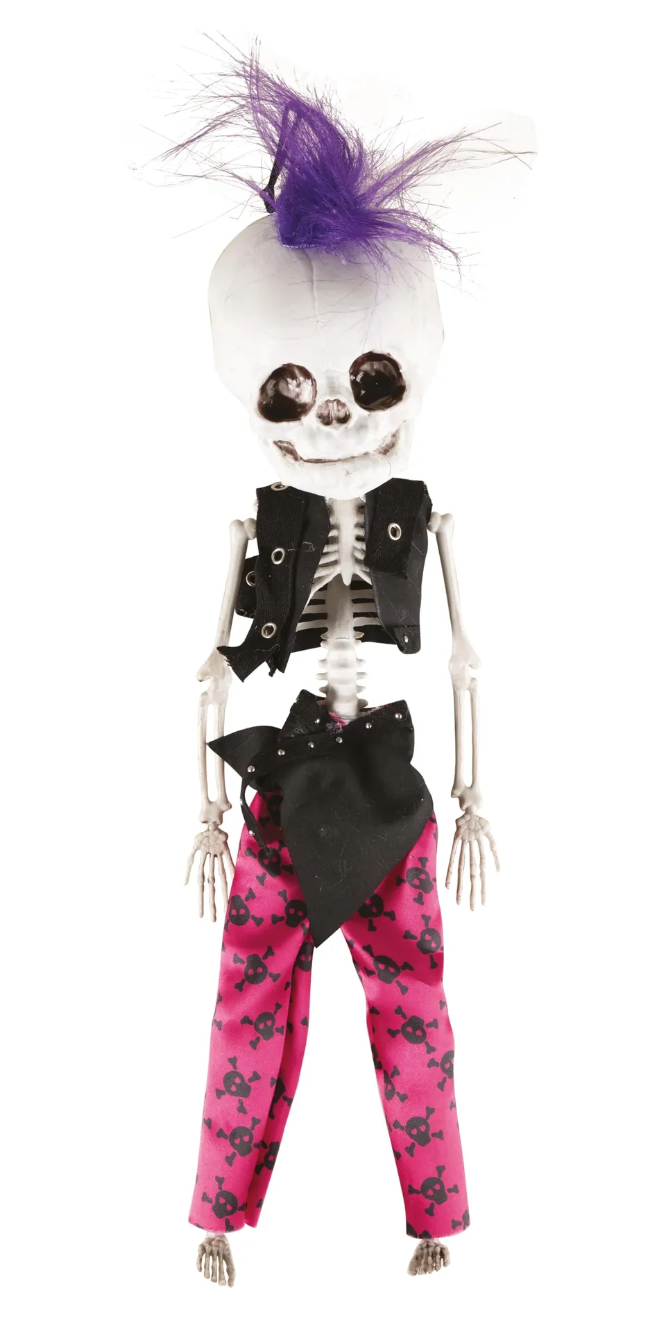 p-tit-clown-halloween-punk-skelett-40-cm-rosa-mann image 1