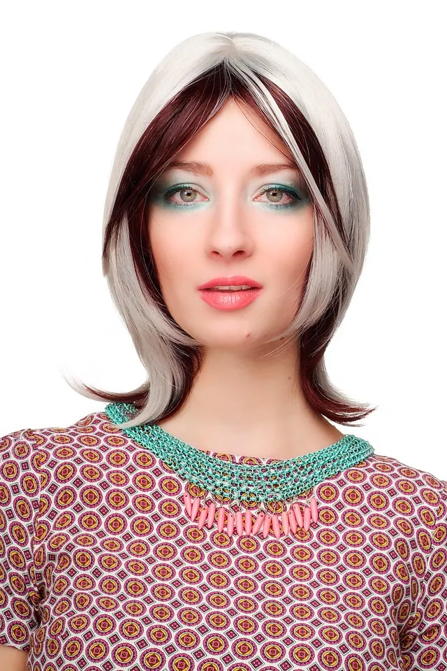 wig-me-up-damenper-cke-cm-383-99j-60-kurz-40-cm-dunkelrot-wei image 1
