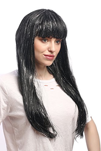 wig-me-up-90799-za103-silver-damenper-cke-schwarz-mit-pony-und-silber-glitter-55 image 7