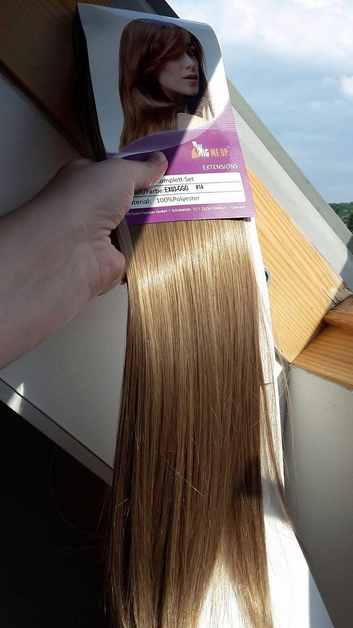 Endlich lange Haare für Fasching