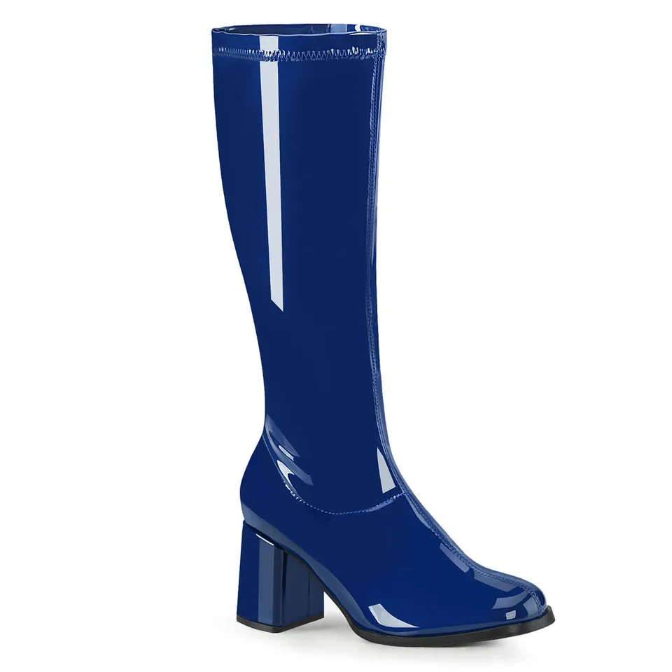 funtasma-gogo-300-damen-gogo-stiefel-schwarz-7-6-cm-blockabsatz-mit-stretch image 1